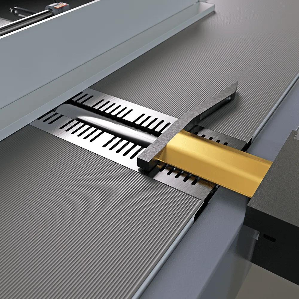 Vlakschaafmachine gegroefde tafel met Suvamatic