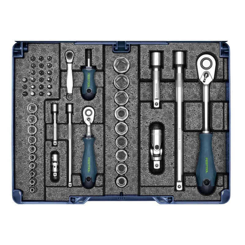 FESTOOL - Ratels, dopsleutelset in Systainer Sys3 M112 (Limited edition)