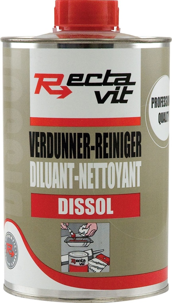 [114680] Rectavit contactlijmreiniger Dissol - 1L
