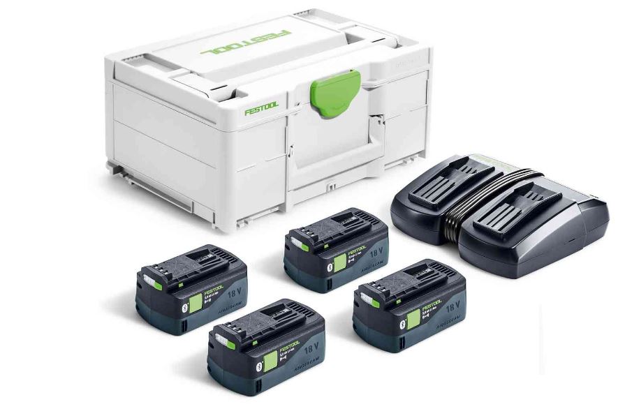 Festool Energie-Set SYS 18V 4x5,0/TCL 6 DUO