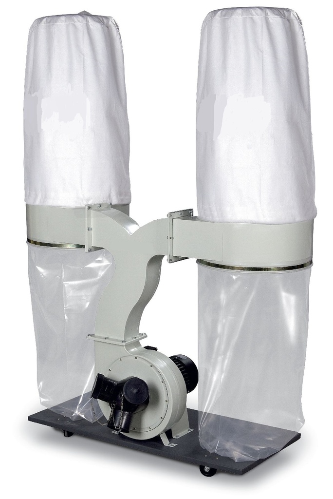 Compacte stofzuiger 2,2 kW, 3x400V