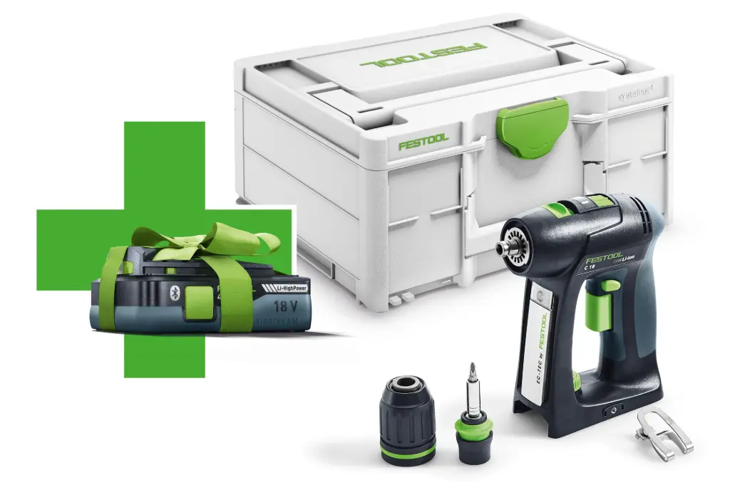Festool Compacte accu-schroefboormachine C 18-Basic-4,0
