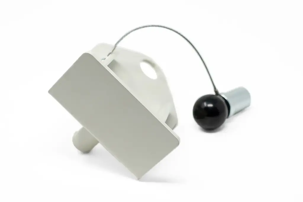 Beck Robuuste aanslag voor Ø 22 mm rasterplaten (tegenstuk voor snelspanners)