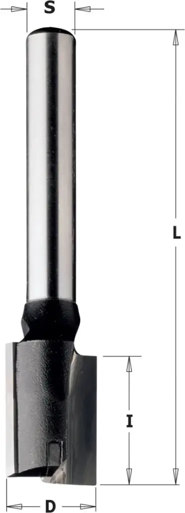 CMT - Rechte groeffrees, HW