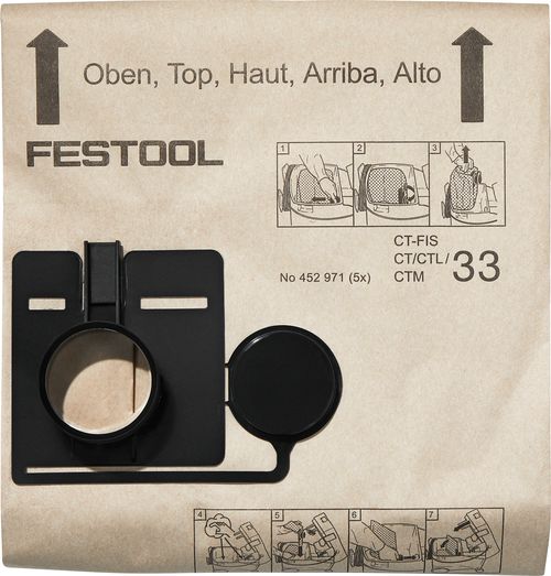 FESTOOL - Filterzak Fis-Ct 33