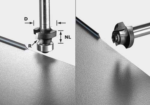 FESTOOL - Afrondfrees Hw S8 Hw R2 D20-Kl Ofk