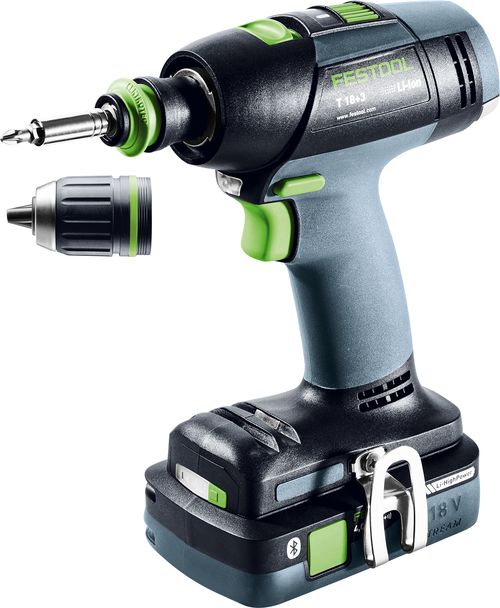 FESTOOL - Accu-schroefboormachine T 18+3 Hpc4,0 I-Plus