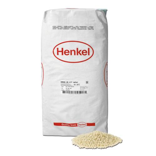 [KS217N] HENKEL - Smeltlijm korrels Dorus KS 217 Natuur 25kg