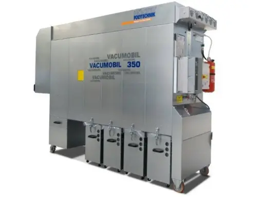 Höcker Polytechnik Vacumobil JT350-L - Mobiele stofafzuiging 11 kW met perslucht­filterreiniging voor maximale prestaties