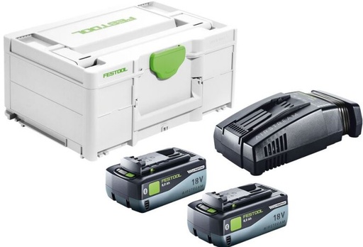 [577327] FESTOOL Energie-Set SYS 18V 2x8,0/SCA16