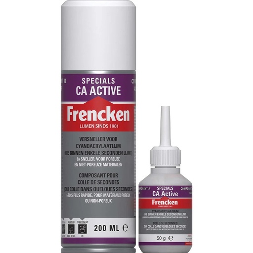[125167] Frencken Secondelijm met activator 50g + 200ml