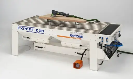 [303306] Höcker Polytechnik - Schuurtafel EXPERT Z20 - Professionele afzuigtafel voor stofarm schuren
