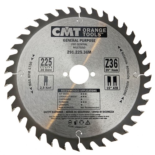 [29122536M] CMT - Universeel cirkelzaag voor draagbare machines