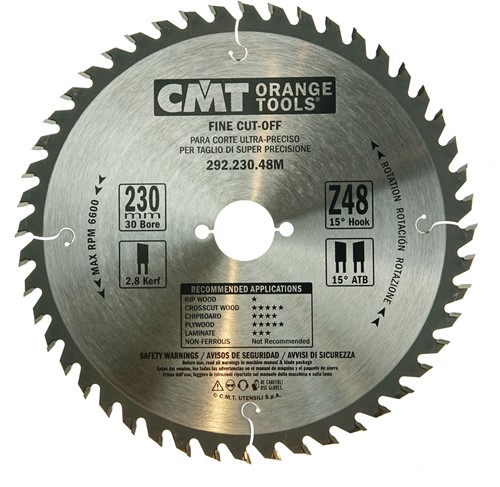 [29223048M] CMT - Afkortcirkelzaag voor draagbare machines