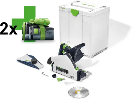 [577025] Festool 577025 Promopakket - TSC 55 KEB-Basic (576712) + 2 gratis accu’s